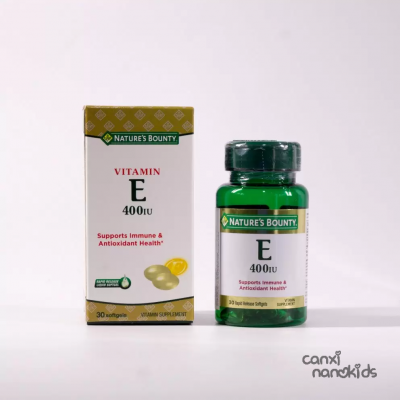 VITAMIN E  – Giúp Da Mịn Màng, Tươi Trẻ