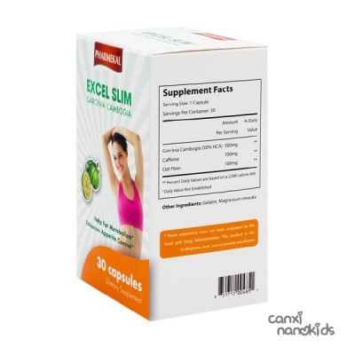 Viên uống giảm cân EXCEL SLIM GARCINIA CAMBOGIA